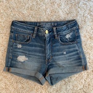 American Eagle Super Stretch High Rise Shorts